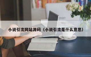 小说引流网站源码（小说引流是什么意思）