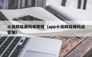 小说网站源码带教程（app小说网站源码运营版）